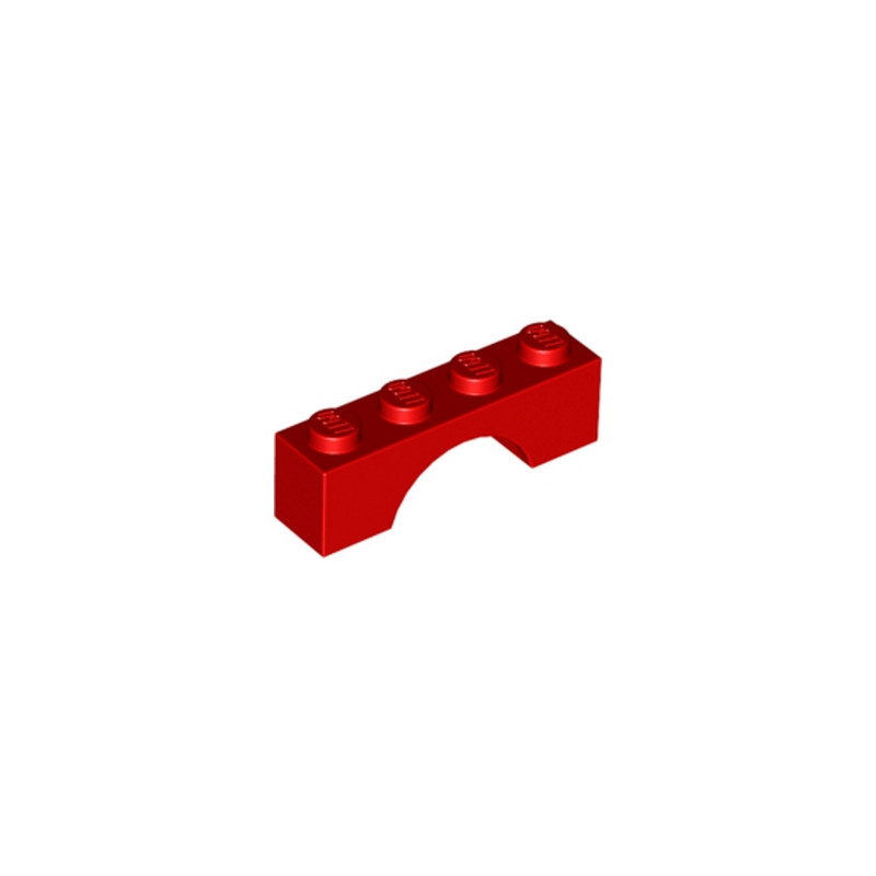 LEGO 365921BRIQUE ARCHE 1X4 - ROUGE