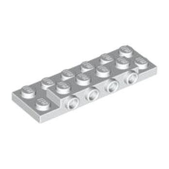 LEGO 6430548 PLATE 2X6X23 W 4 HOR. KNOB - WHITE