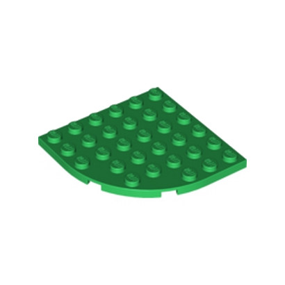 LEGO 4500517 PLATE 6X6 - DARK GREEN