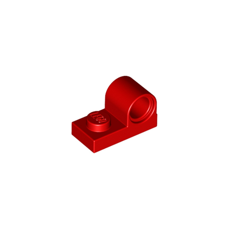 LEGO 6099736 PLATE 1X2 W. HOR. HOLE Ø 4.8 - RED