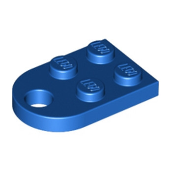 LEGO 317673 COUPLING PLATE 2X2 - BLUE
