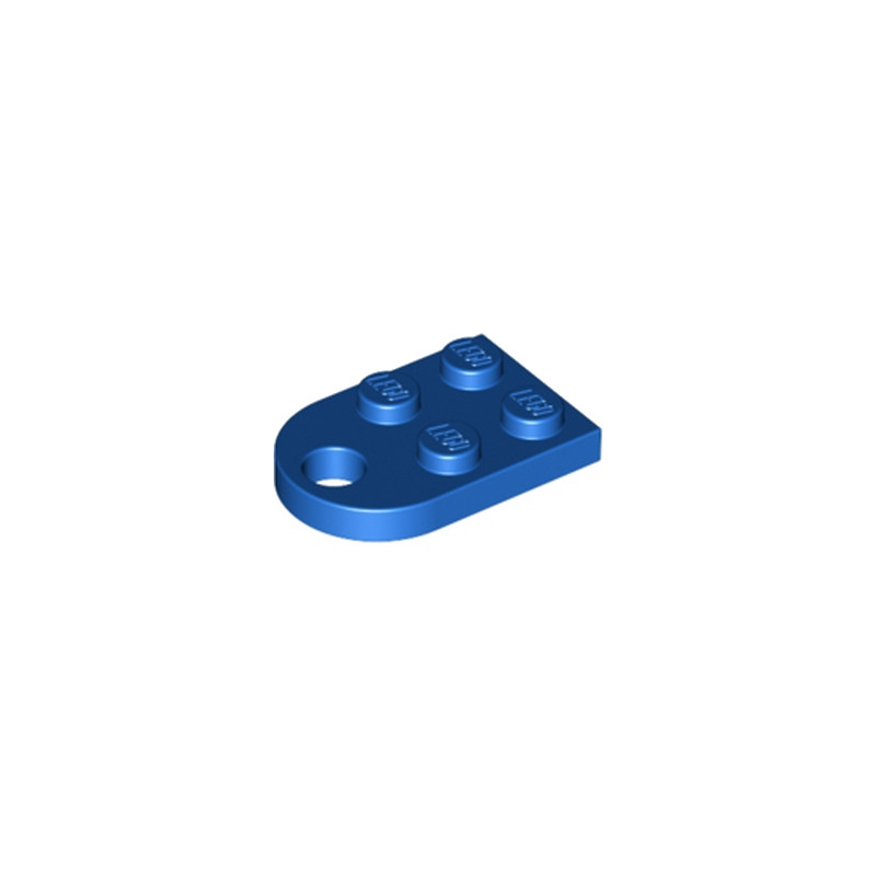 LEGO 317673 COUPLING PLATE 2X2  - BLEU