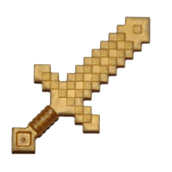 LEGO 6093621 ARME MINECRAFT EPEE - WARM GOLD