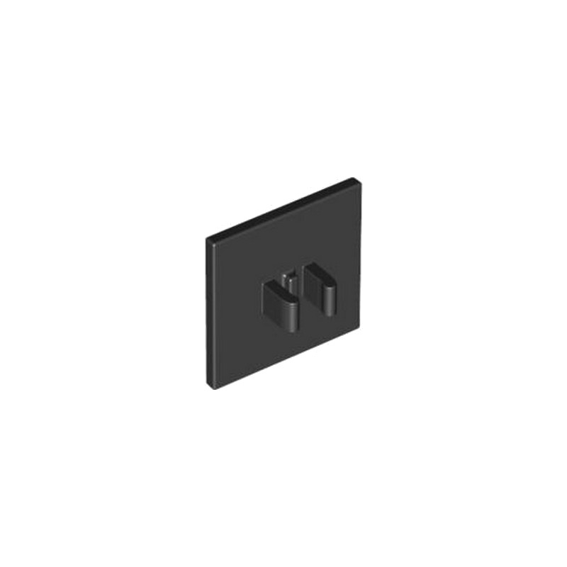 LEGO 6323189 FOUR-SIDED SIGN WITH SNAP - BLACK