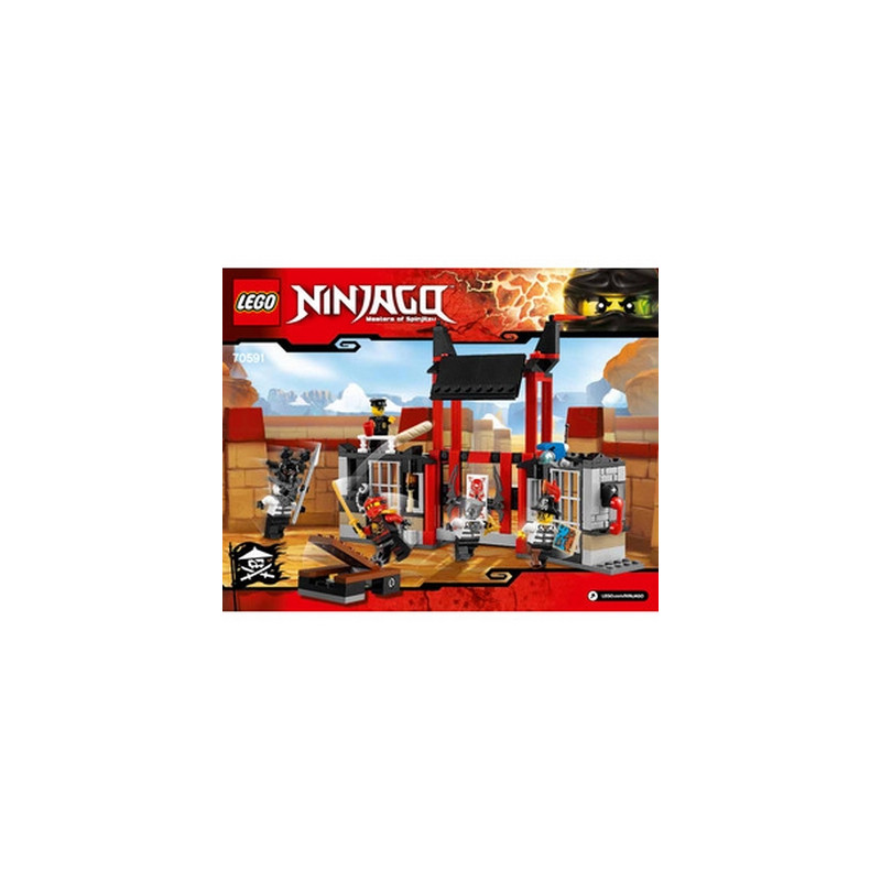 Notice / Instruction Lego  Ninjago 70591
