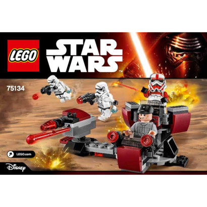 Instruction Lego Star Wars 75134