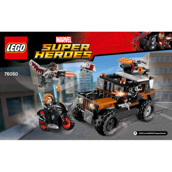 Instruction Lego Super Heroes 76050
