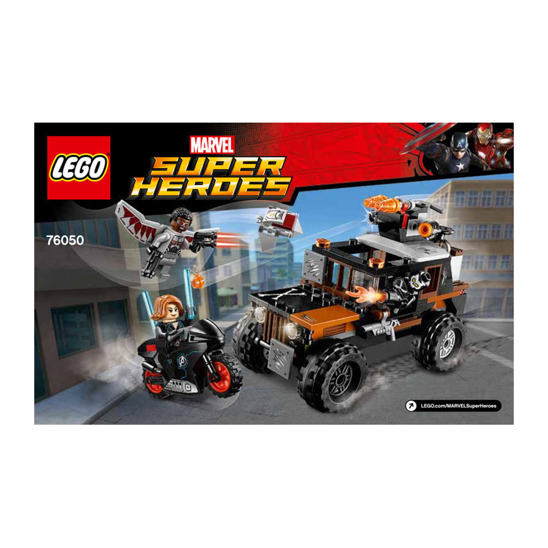 Notice / Instruction Lego Ser Heroes Marvel 76050