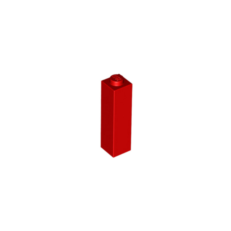 LEGO 6061700 BRICK 1X1X3 - RED