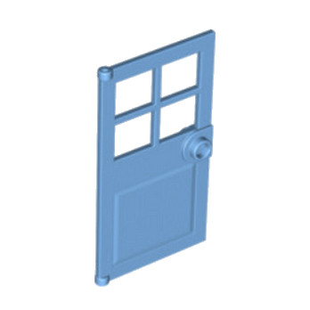 LEGO 6052993 DOOR FOR FRAME 1X4X6 - MEDIUM BLUE
