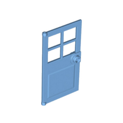 LEGO 6052993 DOOR FOR FRAME 1X4X6 - MEDIUM BLUE