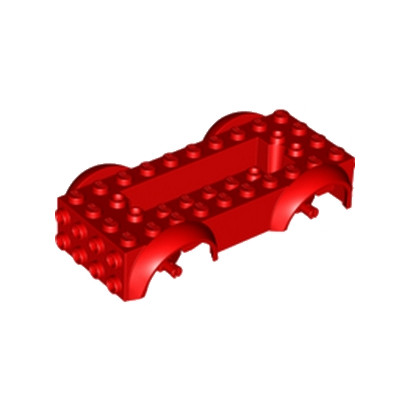 LEGO 6020101 WAGGON BOTTOM - RED