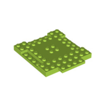 LEGO 6055164 PLAQUE 8X8X6 - BRIGHT YELLOWISH GREEN