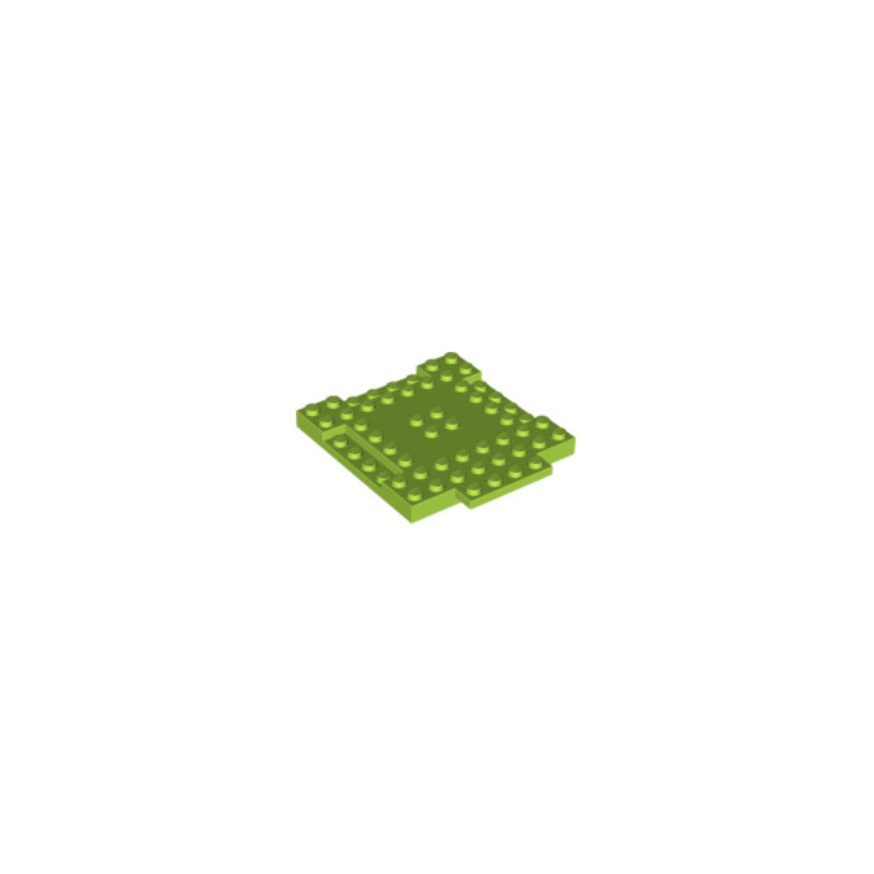 LEGO 6055164 PLAQUE 8X8X6 - BRIGHT YELLOWISH GREEN