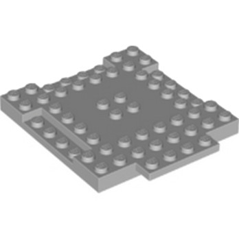 LEGO 6055165 PLAQUE 8X8X6 - MEDIUM STONE GREY