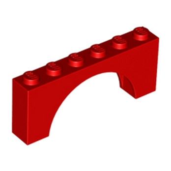 LEGO 6106184  ARCH 1X6X2 - RED
