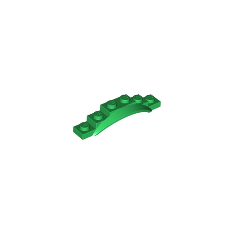 LEGO 6170764 SCREEN 1X6X1 W. EDGE - DARK GREEN