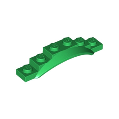 LEGO 6170764 GARDE BOUE 1X6X1 - DARK GREEN