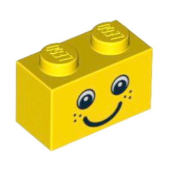 LEGO 4520848 BRICK 1X2 - FACE