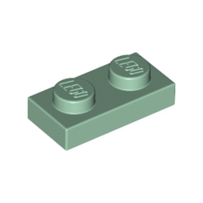 LEGO 4655080 PLATE 1X2 - SAND GREEN