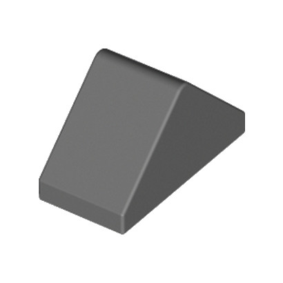 LEGO 4226221	Tuile 1X2/45° - Dark Stone Grey