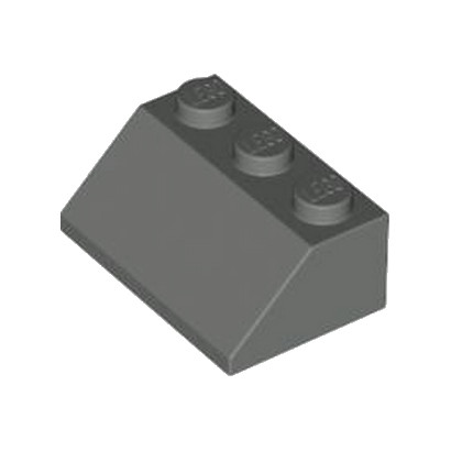 LEGO 4218188 TUILE 2X3/45° - DARK STONE GREY