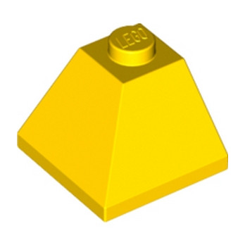 LEGO 304524  CORNER BRIQUE 2X2/45° OUTSIDE - JAUNE