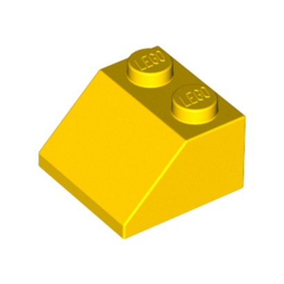 LEGO 303924  TUILE 2X2/45° - JAUNE