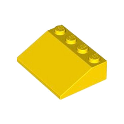 LEGO 6256980 TUILE 3X4/25° - JAUNE