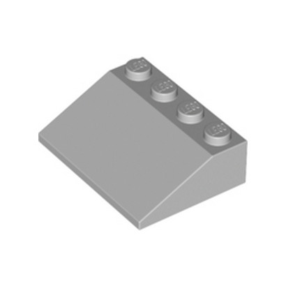 LEGO 4211420 	ROOF TILE 3X4/25° - Medium Stone Grey