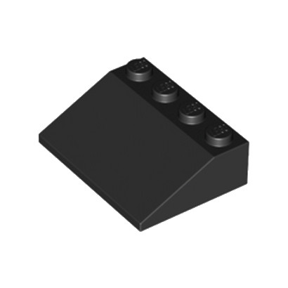 LEGO 6435854 ROOF TILE 3X4/25° - BLACK