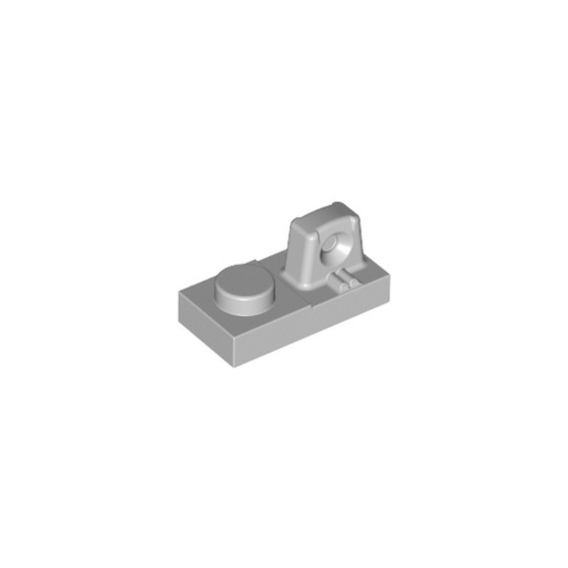 LEGO 6265694 PLATE 1X2 W/STUB/ALONG/UPPER P - MEDIUM STONE GREY