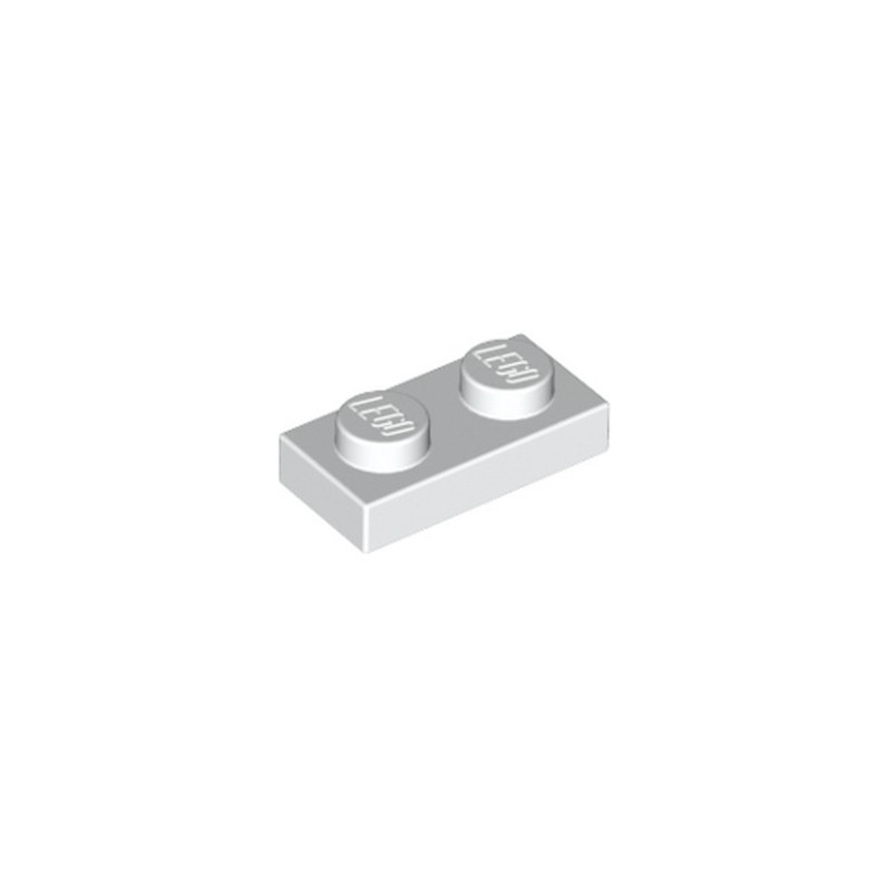 2 pieces LEGO Brique 8x16 Blanc 4204 * NEUF 