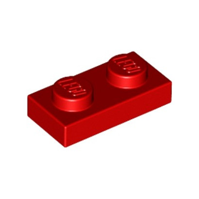 LEGO 302321 PLATE 1X2 - RED