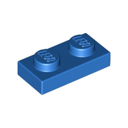 LEGO 302323  PLATE 1X2 - BLUE