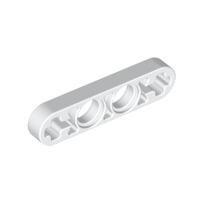 LEGO 6360072 LEVER 1X4, WITHOUT NOTCH - WHITE