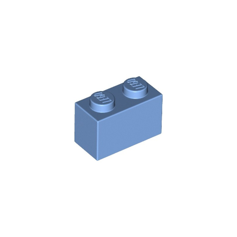 LEGO 4629786 BRIQUE 1X2 - MEDIUM BLUE