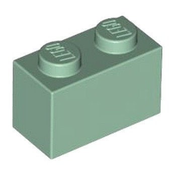 LEGO 4642425 BRICK 1X2 - SAND GREEN