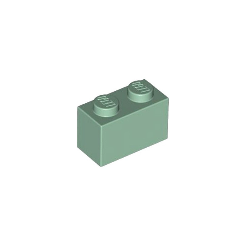 LEGO 4642425 BRIQUE 1X2 - SAND GREEN