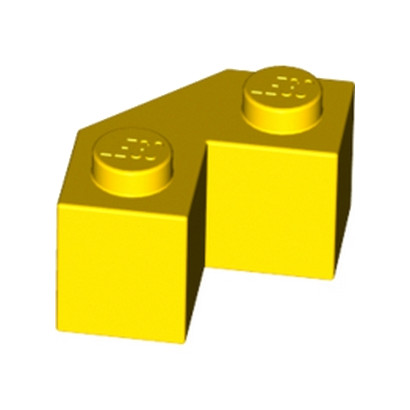  LEGO 4581524 BRIQUE 2X2 ANGLE 45° - JAUNE