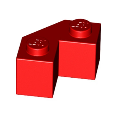 LEGO 4581525 BRIQUE 2X2 ANGLE 45° - ROUGE
