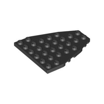 LEGO 4550190 STEM PLATE 7X6 W/COR. - NOIR