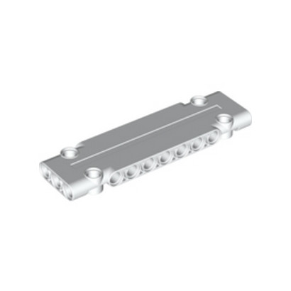 LEGO 6055627 -  Technic Flat Panel 3 x 11 - Blanc
