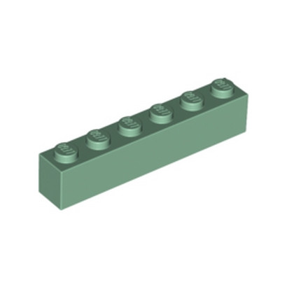 LEGO 4155053 BRIQUE 1X6 - SAND GREEN