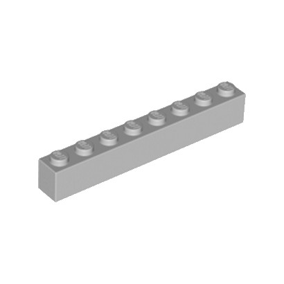 LEGO 4211392 BRIQUE 1X8 - MEDIUM STONE GREY