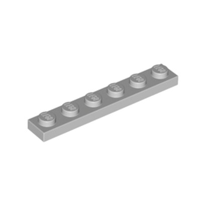 LEGO 4211438 PLATE 1X6 - MEDIUM STONE GREY
