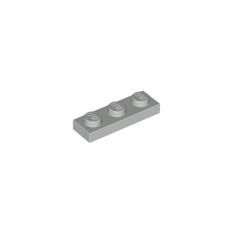 LEGO 4211429 PLATE 1X3 - MEDIUM STONE GREY