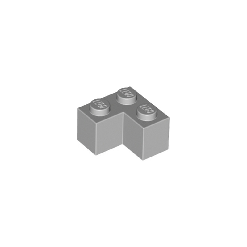 LEGO 4211349 BRIQUE ANGLE 1X2X2 - MEDIUM STONE GREY