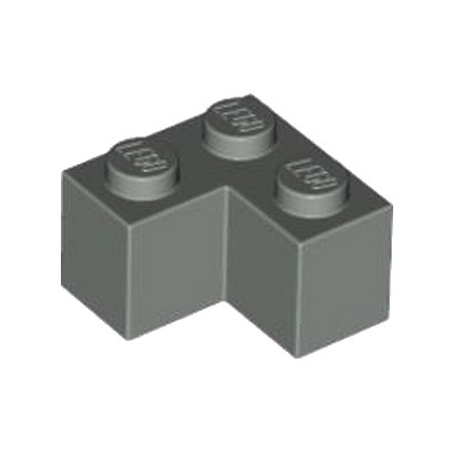 LEGO 4211109 BRICK CORNER 1X2X2 - DARK STONE GREY