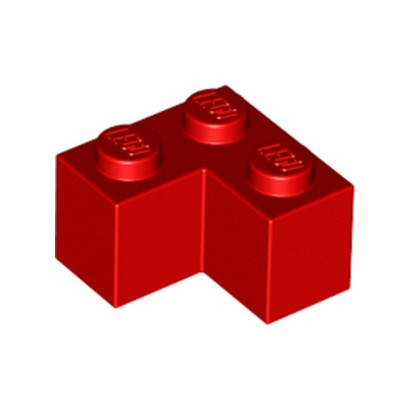 LEGO 235771 BRICK CORNER 1X2X2 - RED